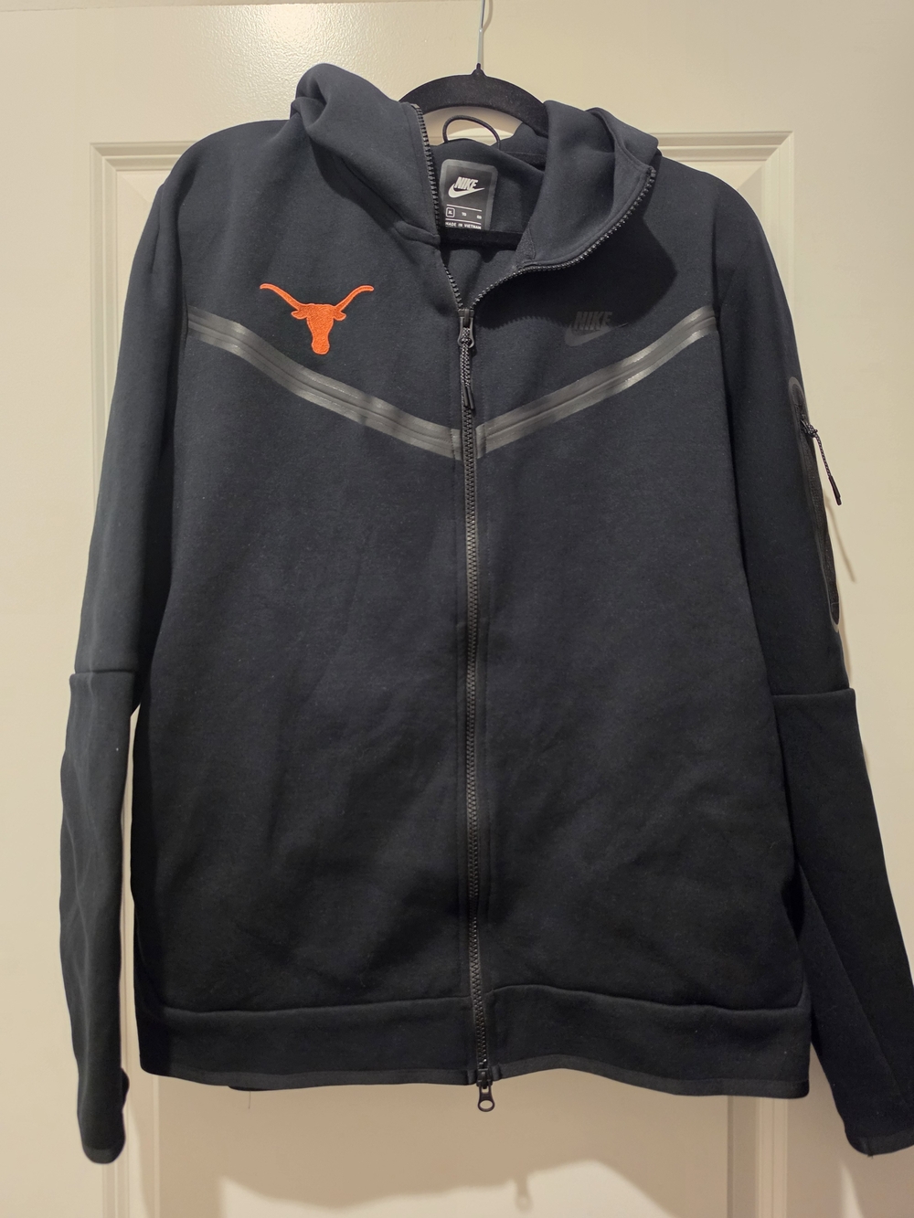 Nike Men's Texas Longhorns Tech Fleece Full-Zip Hoodie